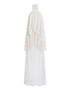 Third Form Gaia Tiered Chiffon Maxi Dress - size AU 6 (US 2)